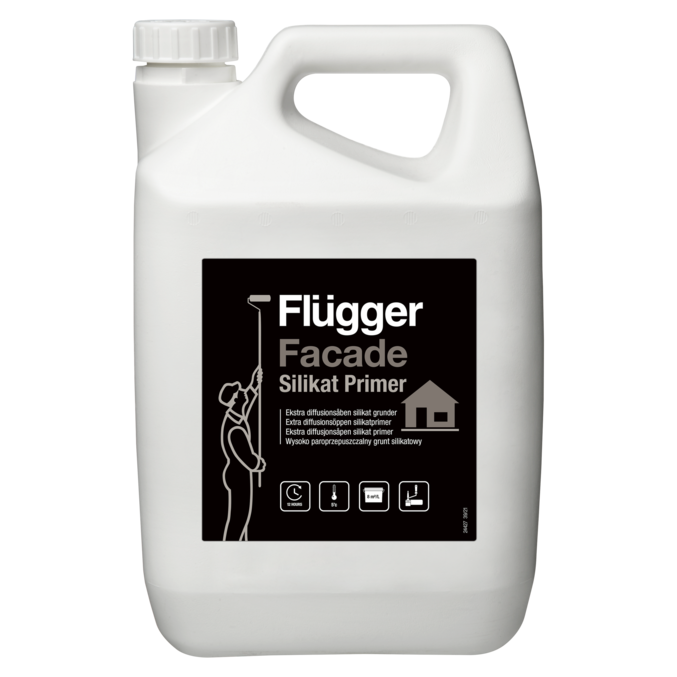 Flügger Facade Silikat Primer | Grunning | Grunnmaling
